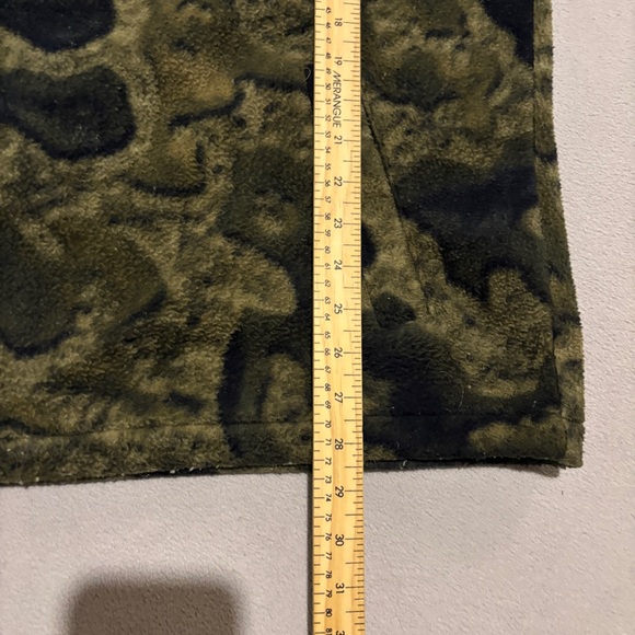 Billabong Crewneck Fleece Sweatshirt Size XL Camo 1/4 Quarter Zip Spring Fall - Picture 4 of 8